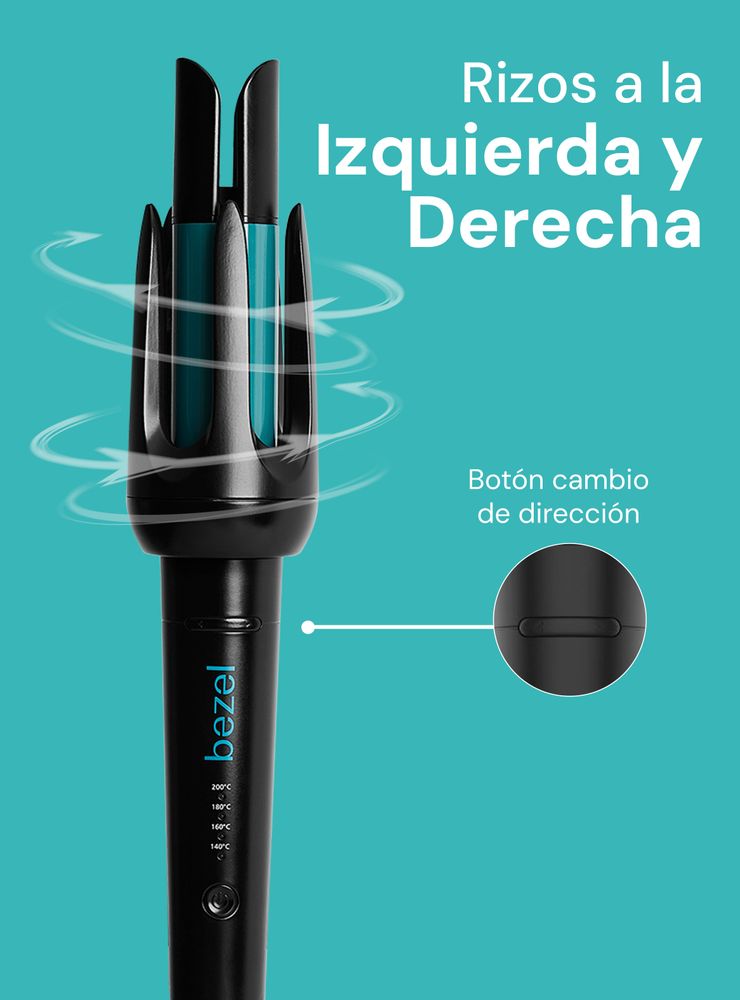 Ondulador de Pelo Automático BHR-001 Negro, foto 4