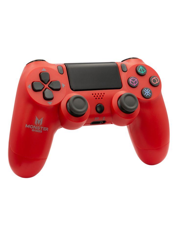 Monster Control Inalámbrico PS4 Rojo