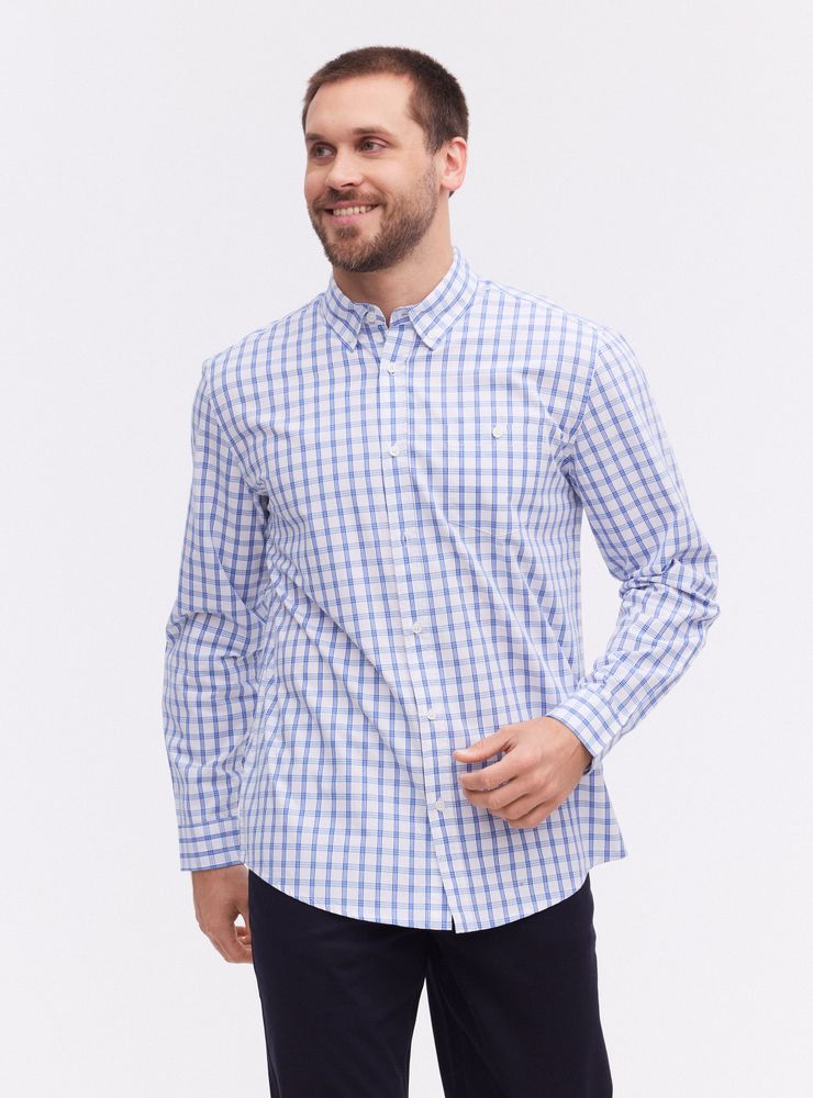 Rainforest Camisa Print Cuadros Pequeños