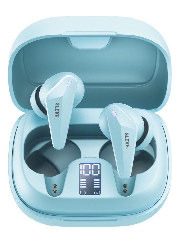 Audífonos Bluetooth X Pods Celeste, foto 2