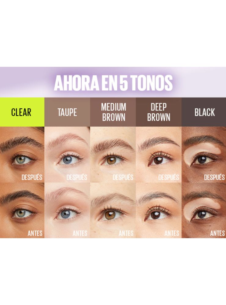 Maybelline Super Lock Brow Gel Black, foto 6