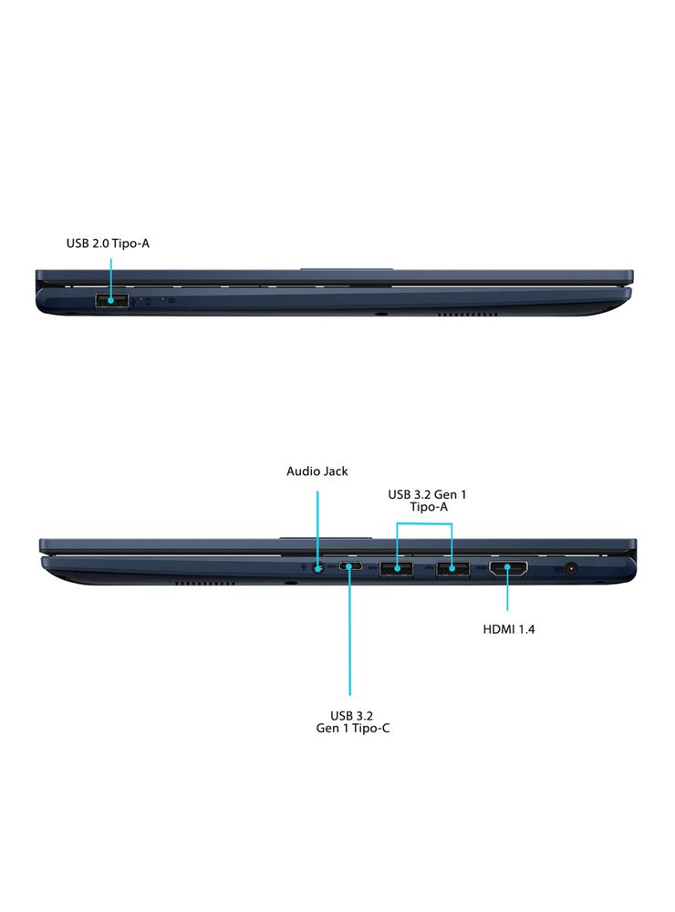 Notebook Vivobook 15 X1504VA-BQ4350W Intel Core 7 16GB RAM 512GB SSD 15.6'' FHD 60Hz, foto 9