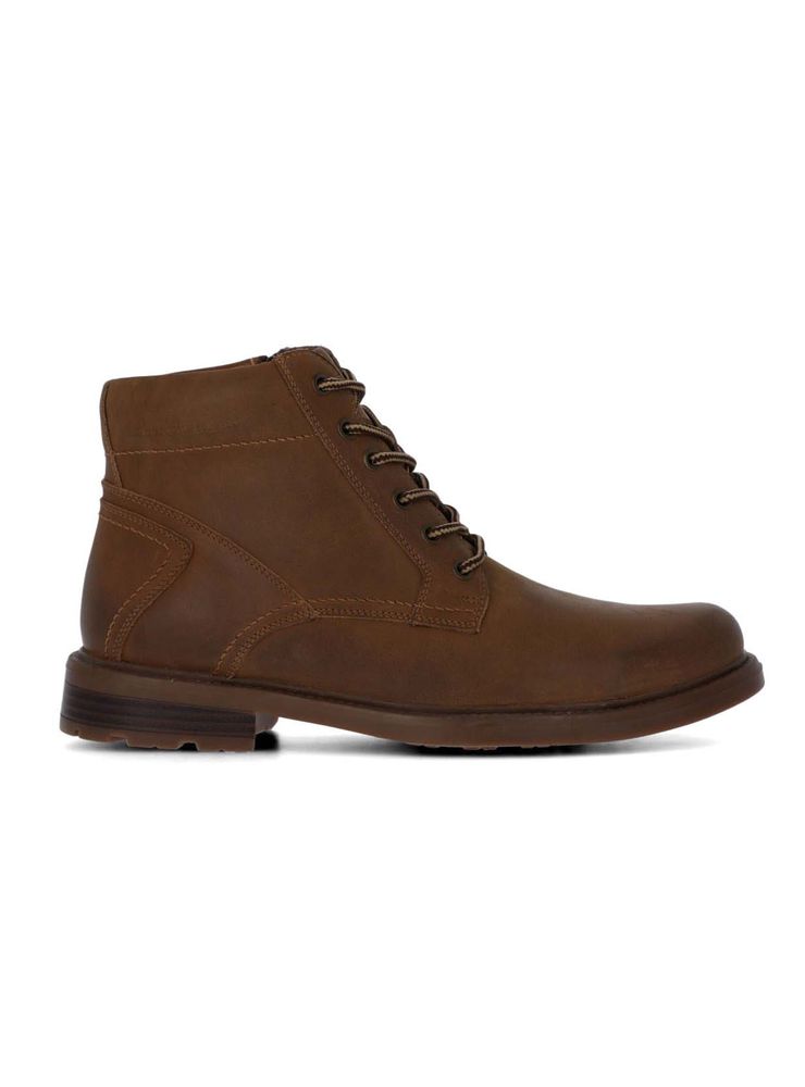 Hush Puppies Botín Hombre Quero Cuero