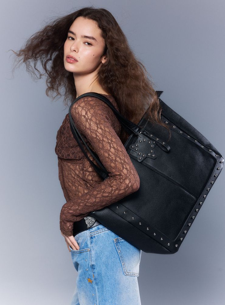 Opposite Cartera de Hombro Charm Estrella