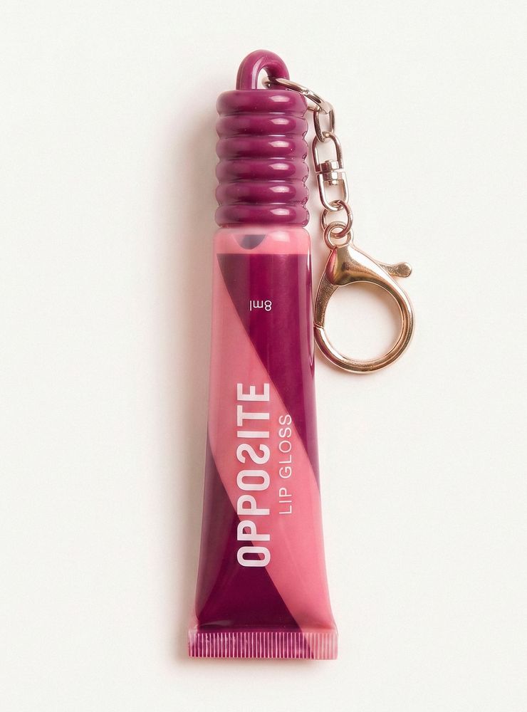 Opposite Lip Gloss con Llavero Rosa Oscuro, foto 2