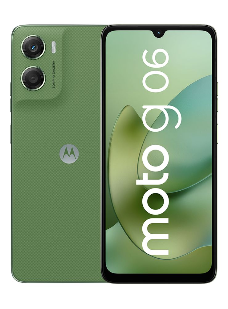 Motorola Smartphone Moto G06 128GB 6.88'' Verde Liberado