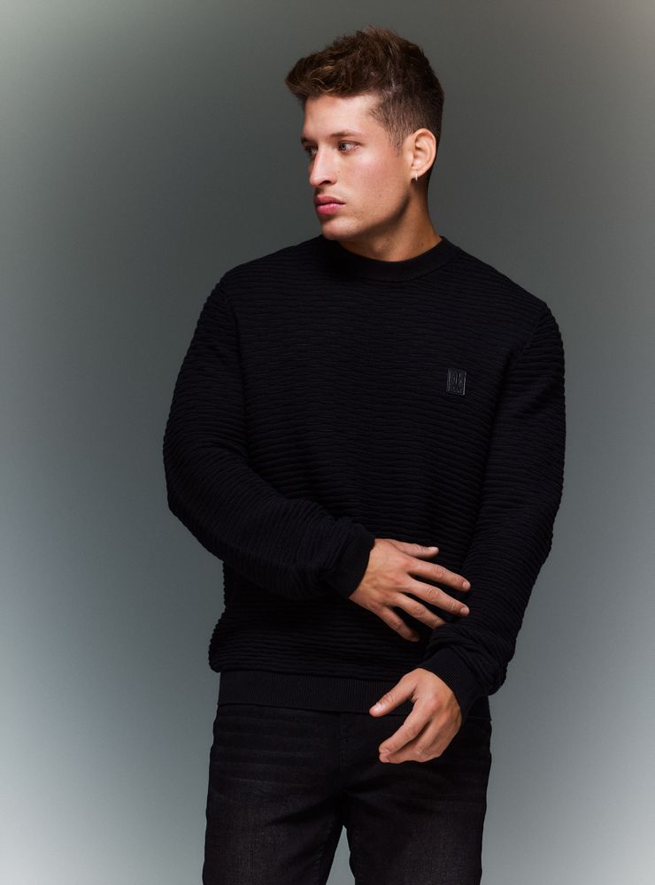 JJO Sweater Punto Fantasía Ondeado