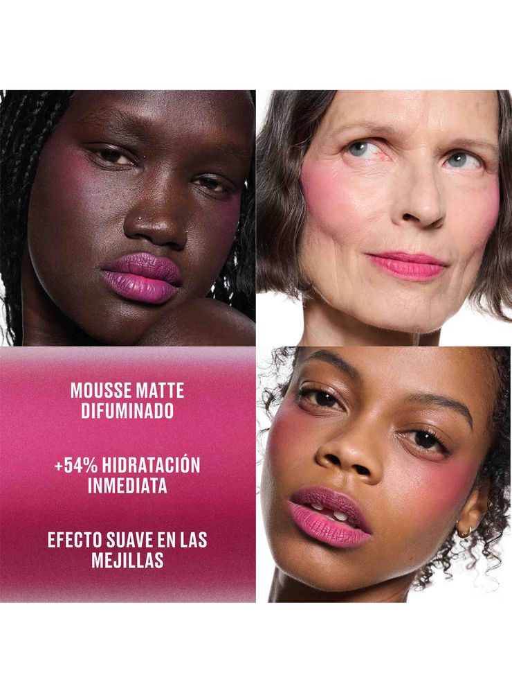 Mac Powder Kiss Lip & Cheek Mousse Make It Fashun!, foto 3