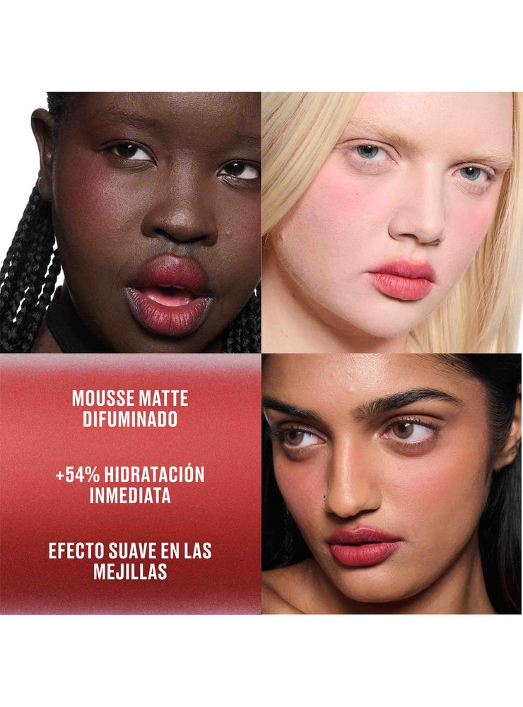 Mac Powder Kiss Lip & Cheek Mousse Ruby Boo, foto 3