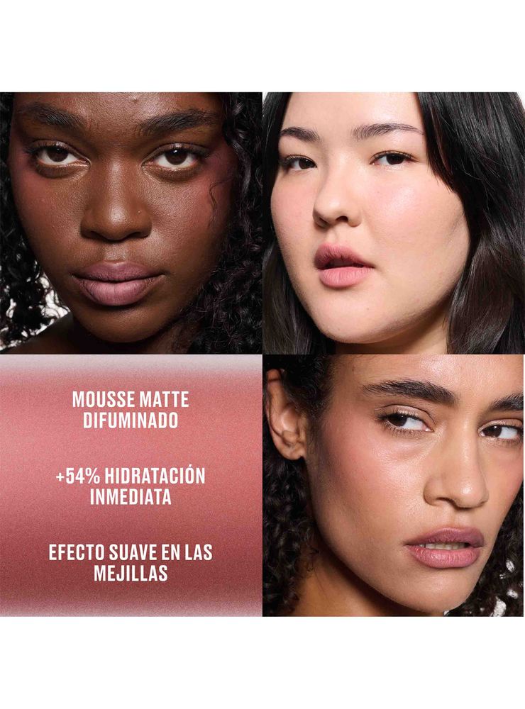 MAC Powder Kiss Lip & Cheek Mousse Velvet Teddy, foto 3