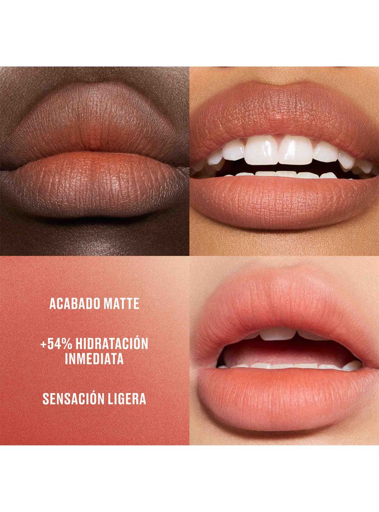 Mac Powder Kiss Hazy Matte Lipstick Moving On Up, foto 3