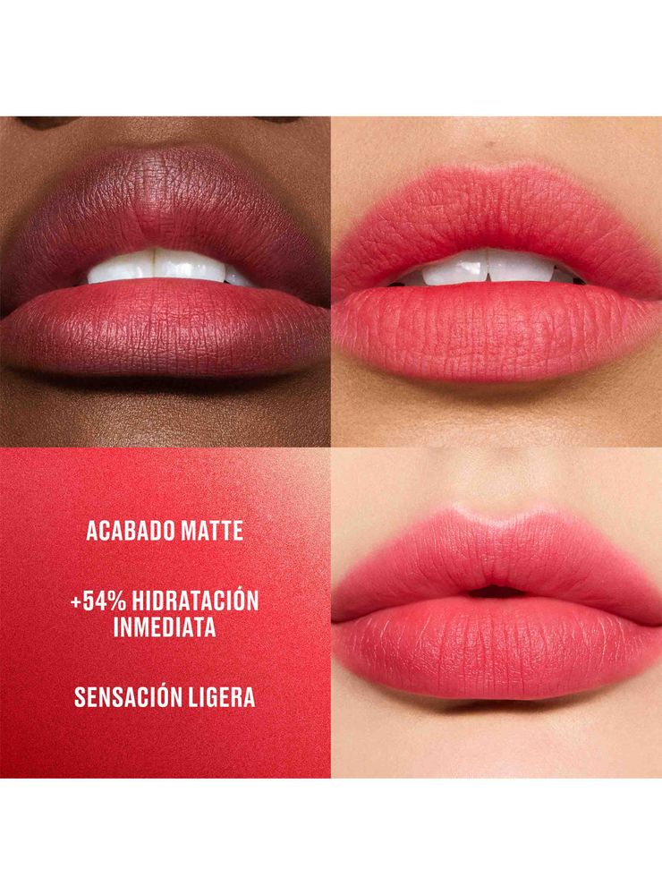 Mac Powder Kiss Hazy Matte Lipstick Ruby New, foto 3