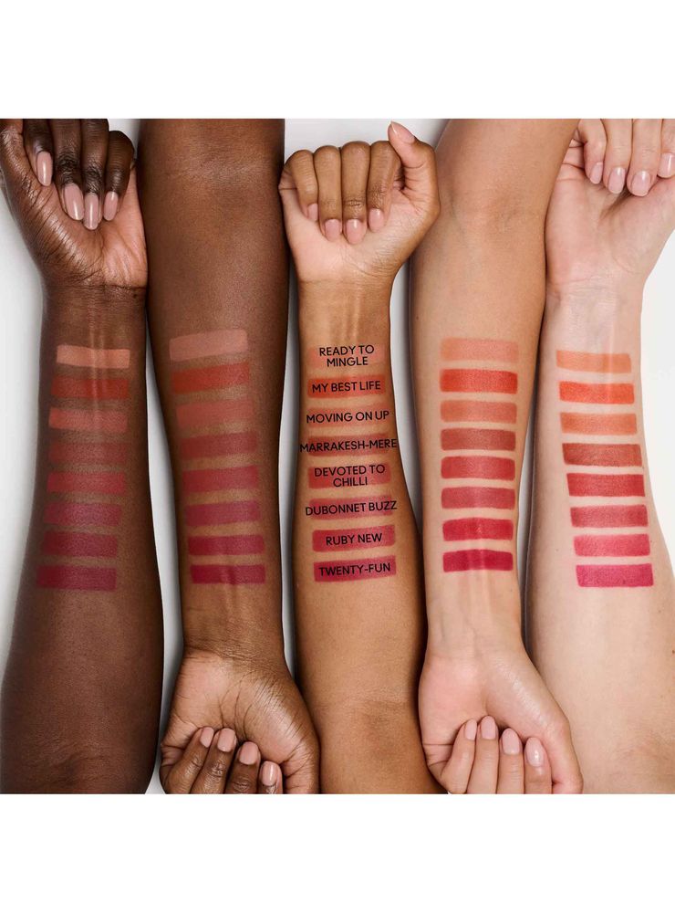 Mac Powder Kiss Hazy Matte Lipstick Ruby New, foto 4