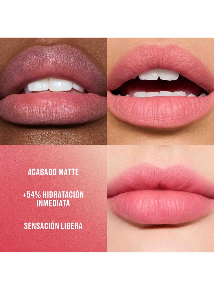 MAC Powder Kiss Hazy Matte Lipstick Sultriness, foto 3