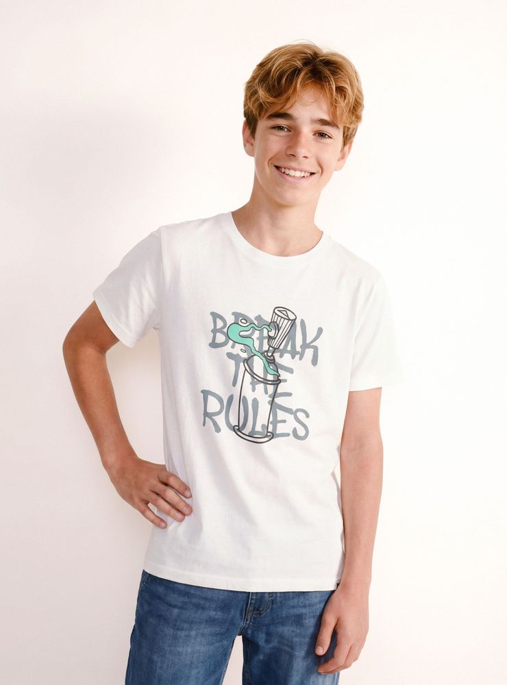 Melt Polera Básica Print Juvenil