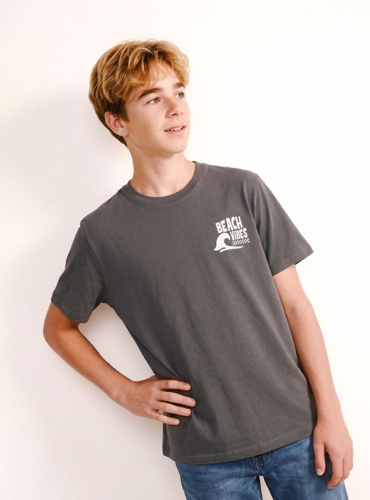 Melt Polera Básica Print Deportivo Espalda