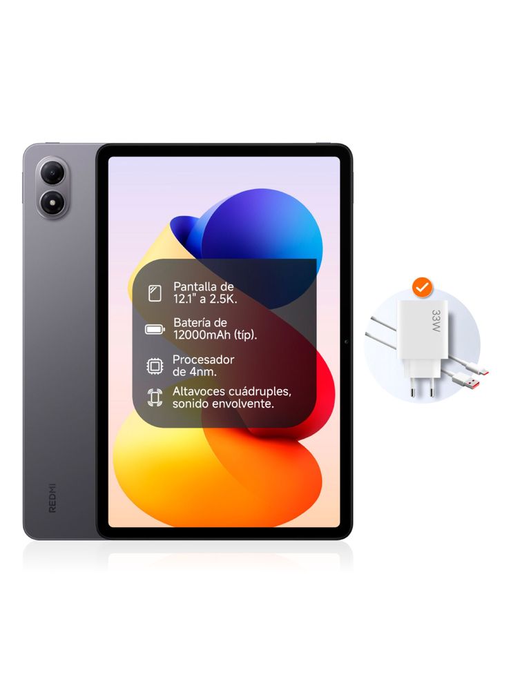 Xiaomi Redmi Pad 2 Pro 12.1" 128GB 6GB Gris, foto 2