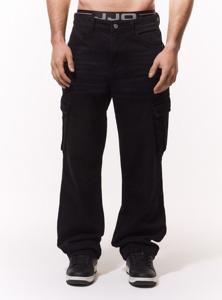 JJO Jeans Cargo Relaxed Oscuro