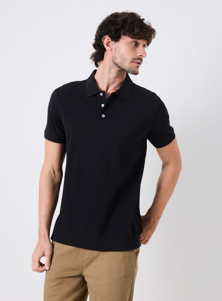 Rainforest Polera Manga Corta Pique Básica