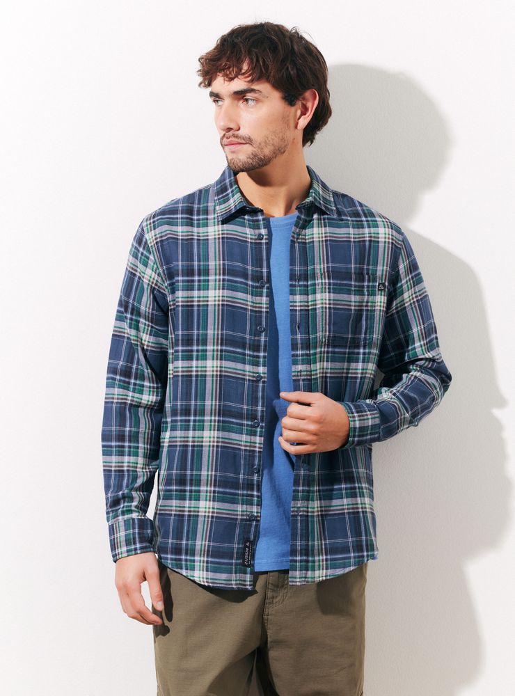 Aussie Camisa Diseño Escocés