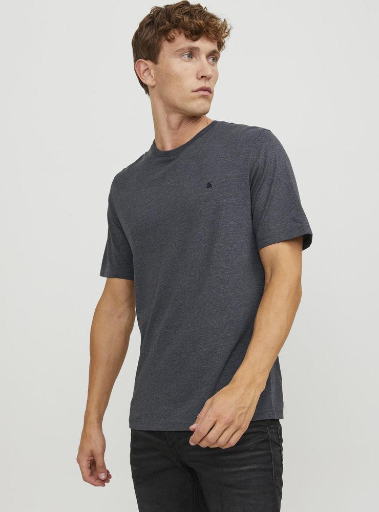 Jack & Jones Polera Logo Bordado Manga Corta