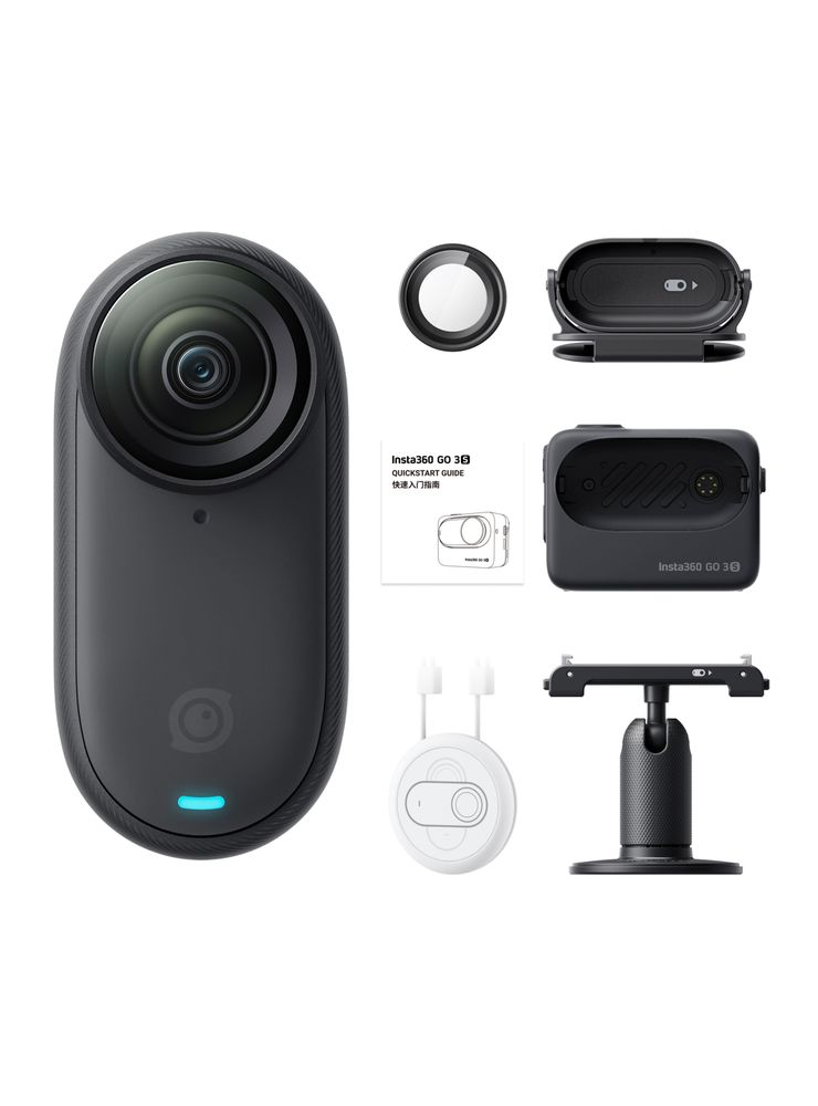 Insta360 Cámara Deportiva Go 3S Standard Edition Negro