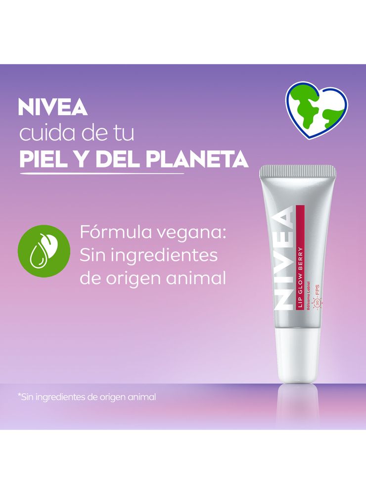 Nivea Lip Glow Berry, foto 4