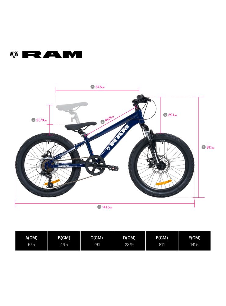 Ram Kids 20 Azul, foto 2
