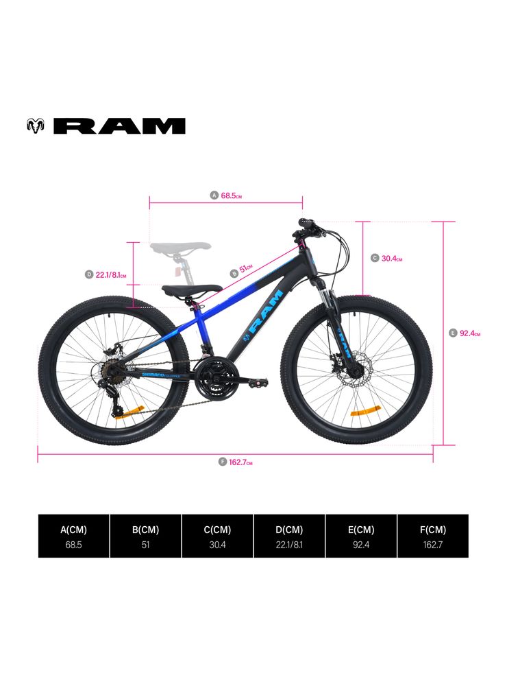 Ram Kids 24 Azul, foto 2