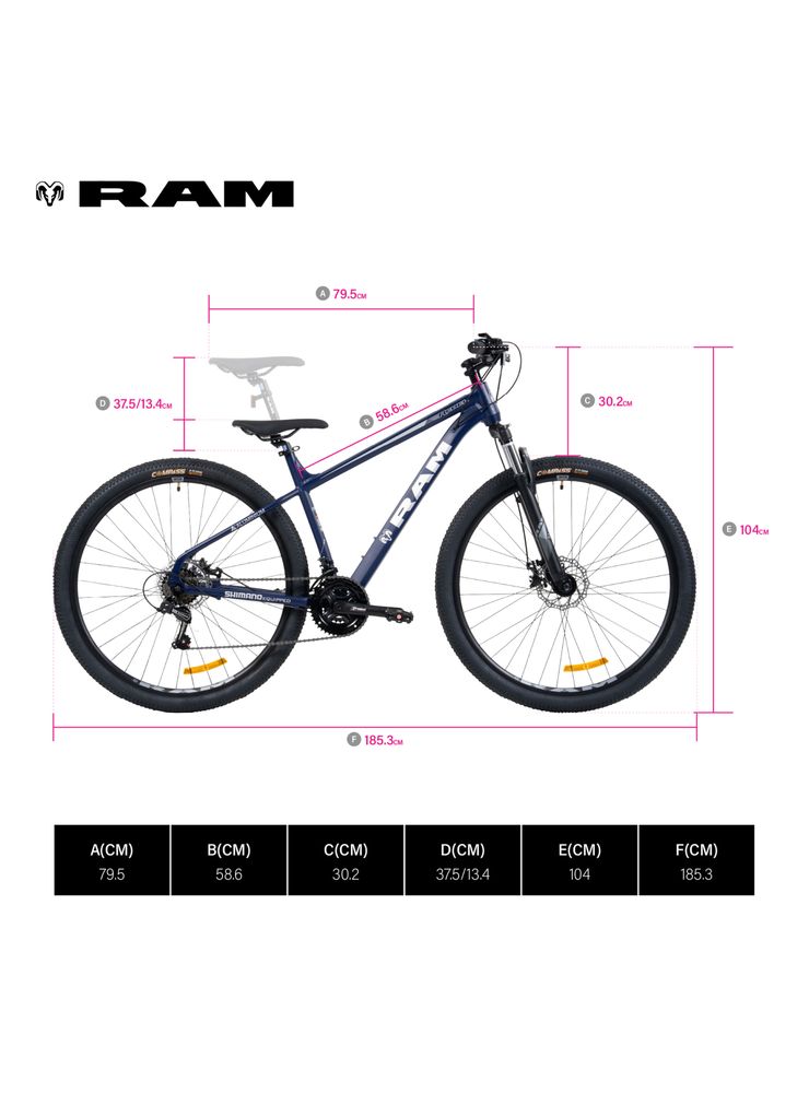 Ram Rebel 29 Azul, foto 2