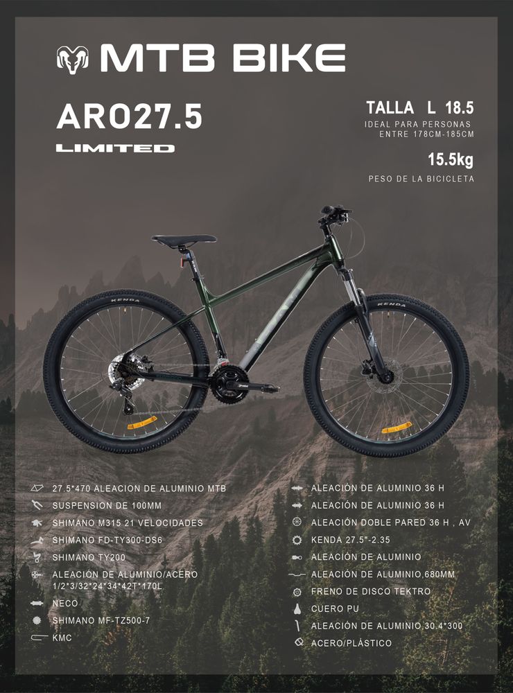Ram Limited 27.5 Verde, foto 6
