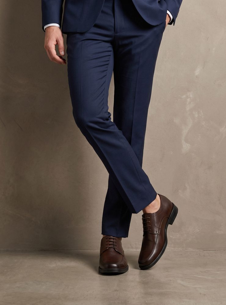 Alaniz Zapato Formal Punta Cuadrada Cuero Hombre