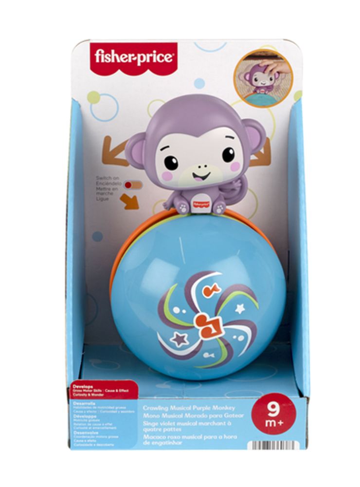 Fisher Price Juguete de Aprendizaje Monito Gatea con Música