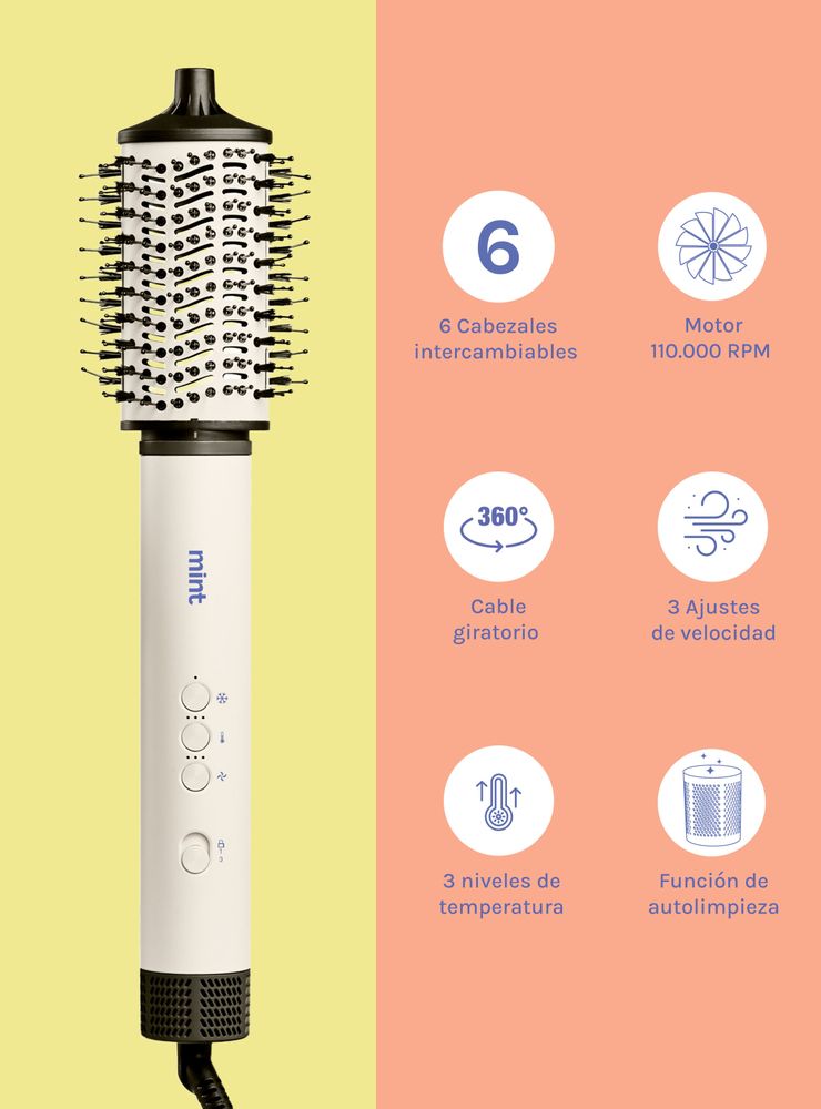 Mint Multistyler 6 en 1 MHR-035 Blanco, foto 4