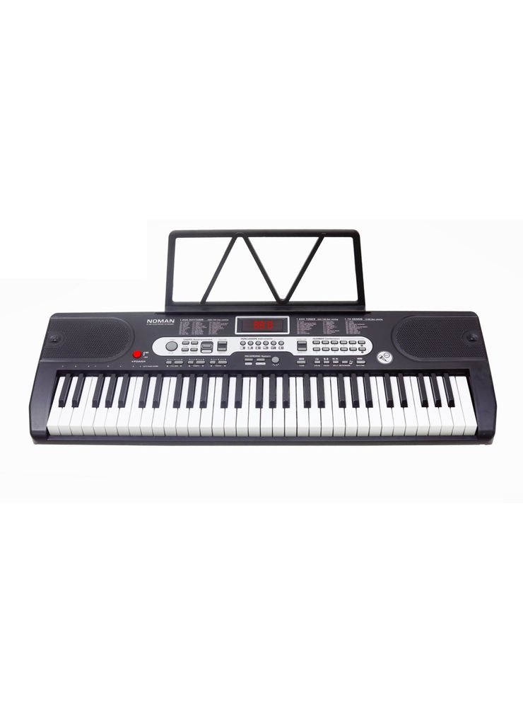 Kidscool Teclado Electrónico Portátil 61 Teclas Principiantes Negro