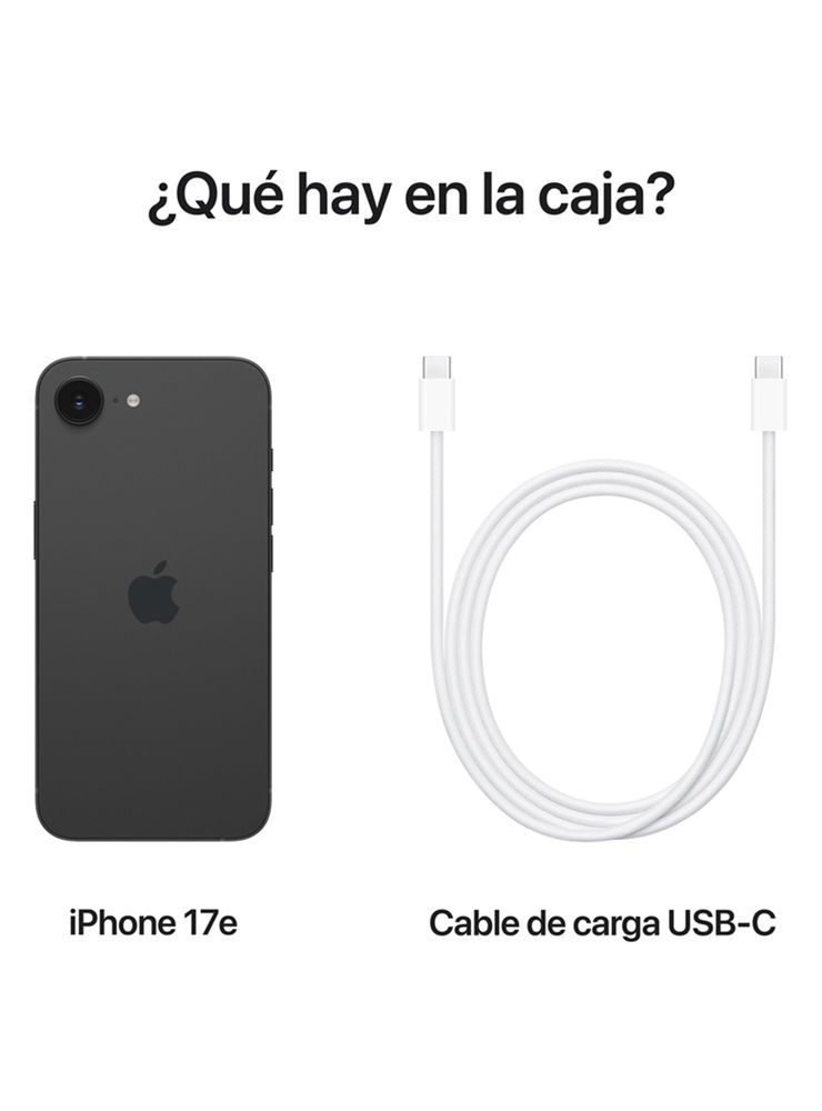 iPhone 17e 256GB Negro Liberado, foto 3