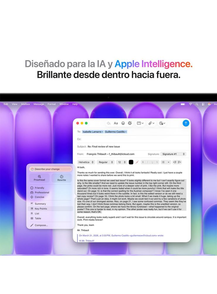 Apple MacBook Neo 13 A18 Pro 8GB 256GB Amarillo Cítrico, foto 7