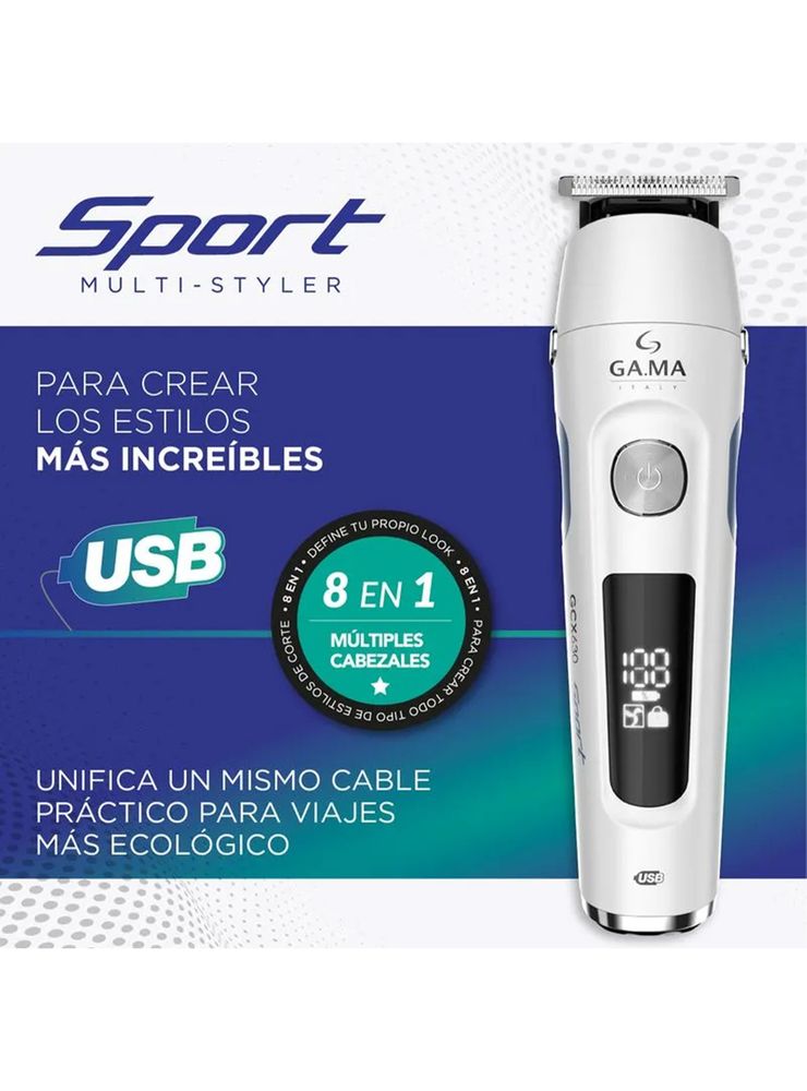 GA.MA GCX630 Wet & Dry Pro Blanco, foto 4