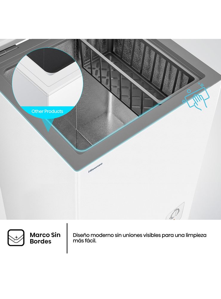 Hisense FT100N1BWF Blanco, foto 6