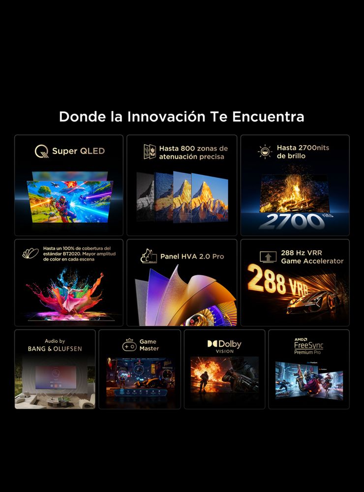 SQD Mini LED Smart TV 55'' UHD 4K C7L, foto 5