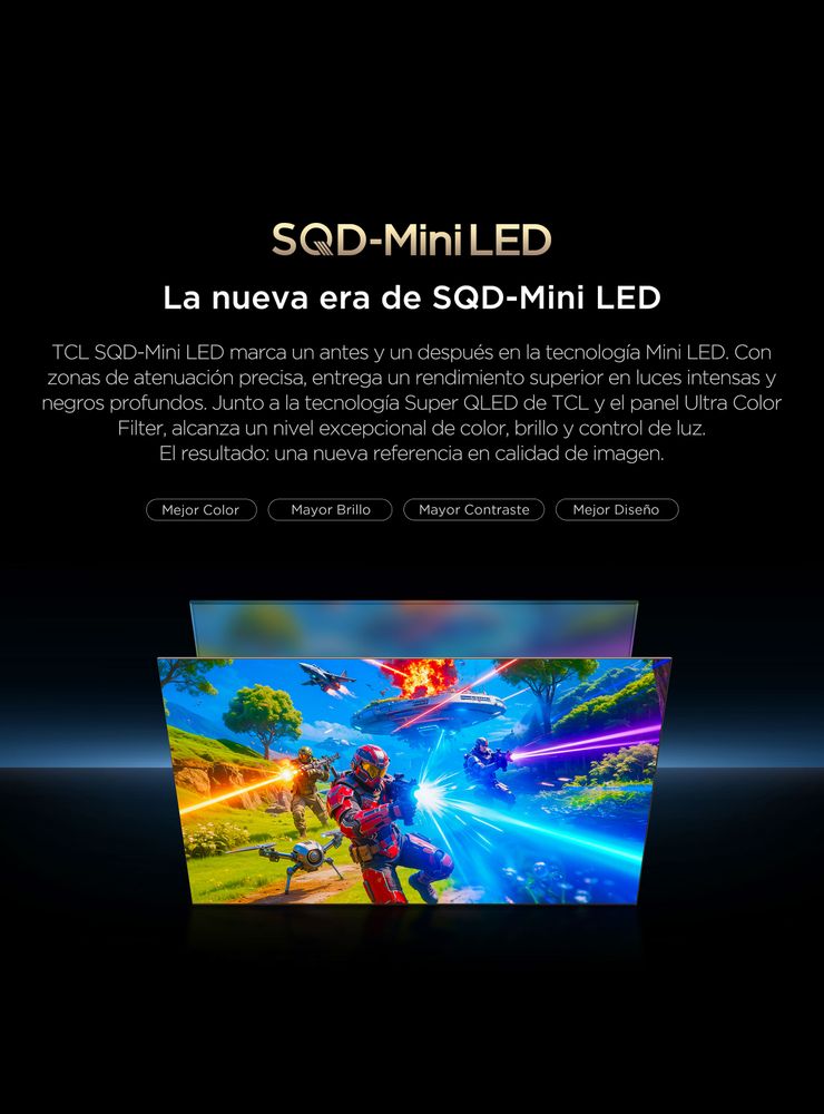 SQD Mini LED Smart TV 65'' UHD 4K C7L, foto 6