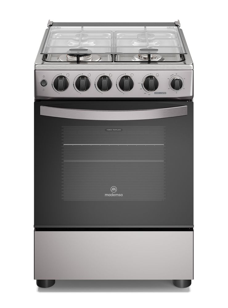 Mademsa Cocina a Gas 4 Quemadores FM4TSC Gris