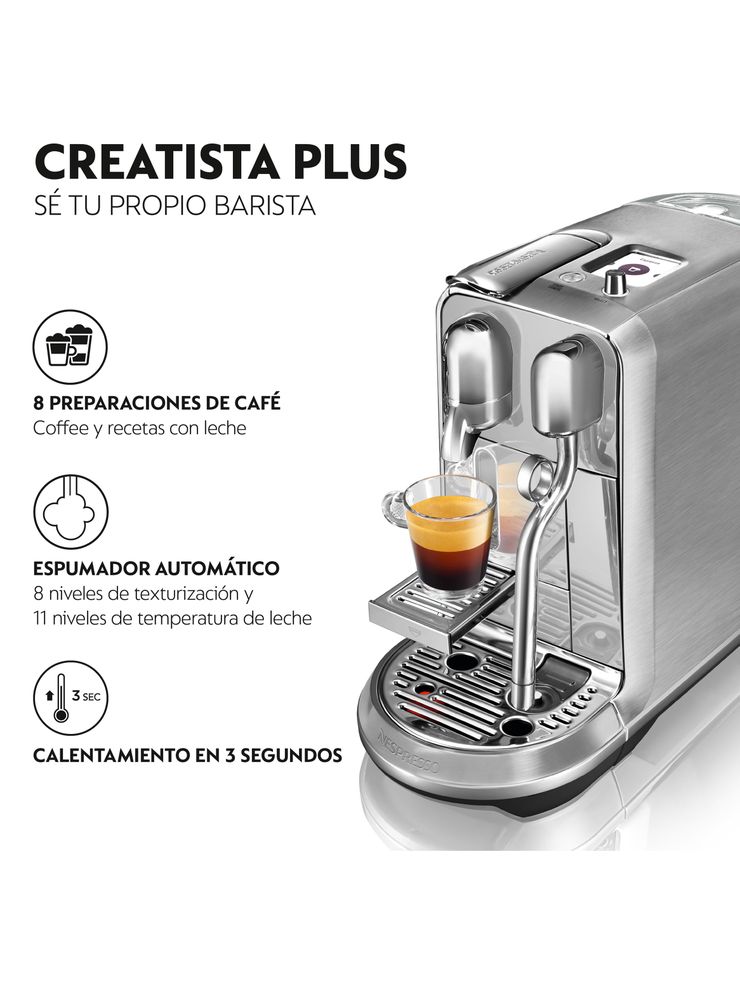 Nespresso Creatista Plus Acero Inoxidable, foto 6