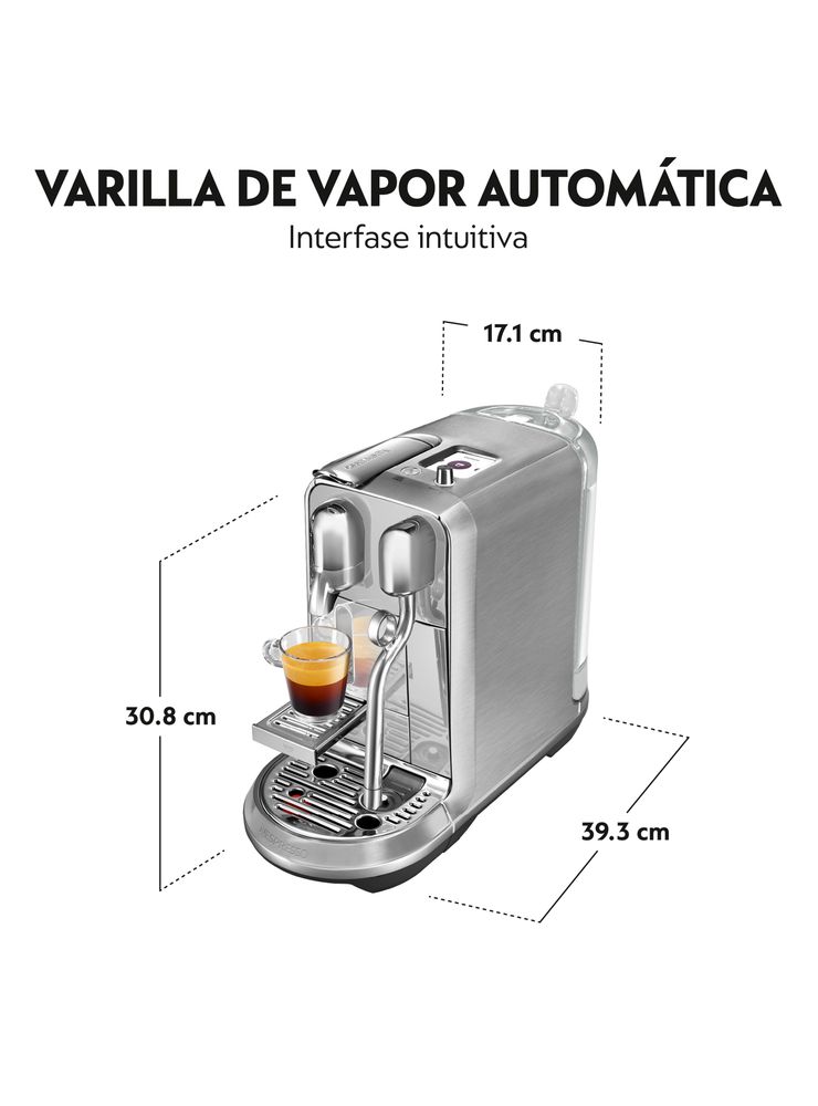 Nespresso Creatista Plus Acero Inoxidable, foto 3