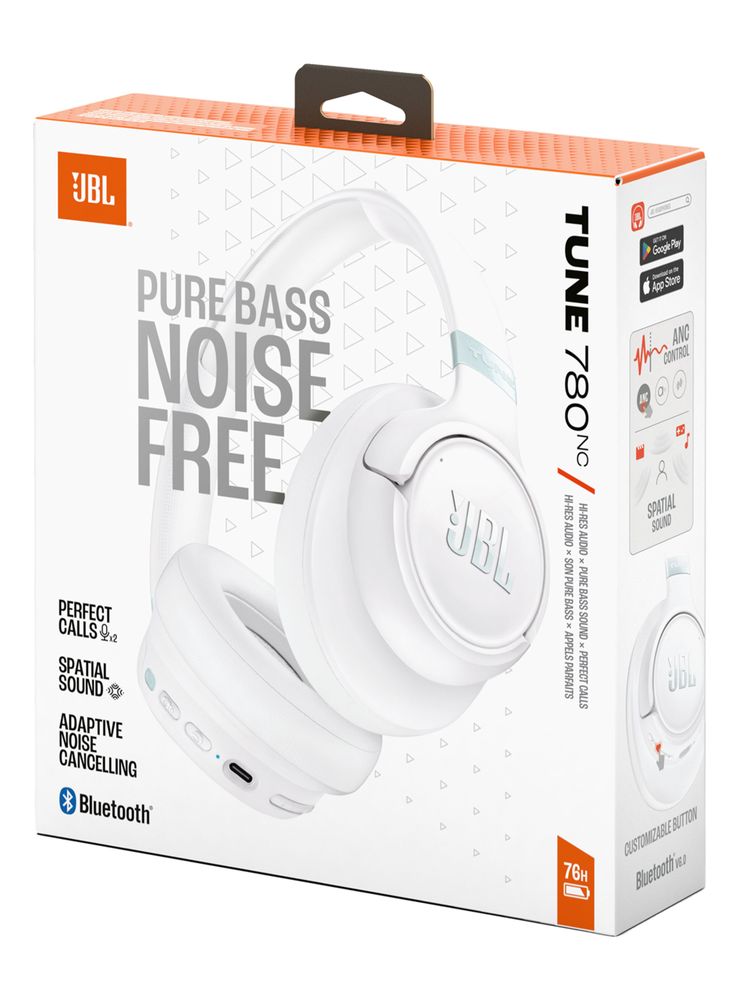 JBL Tune 780NC Blanco, foto 5