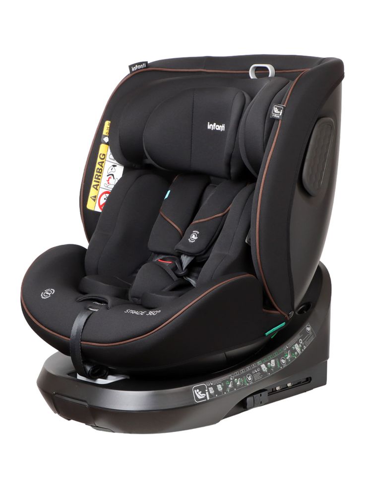 Infanti Silla de Auto Convertible Strade 360° Black