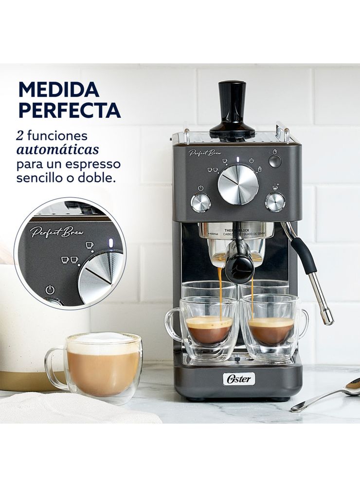 Oster Perfect Brew Compacta BVSTEM7201 Gris, foto 9
