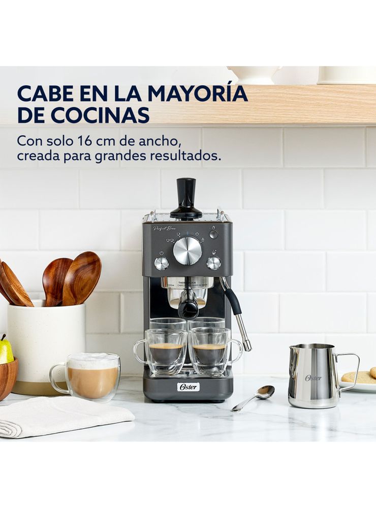 Oster Perfect Brew Compacta BVSTEM7201 Gris, foto 7