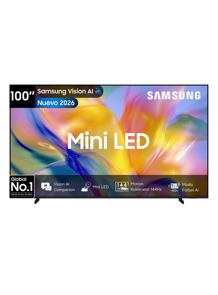 Mini LED Smart TV 100'' 4K UHD Vision AI M90H 2026 + Control por Voz