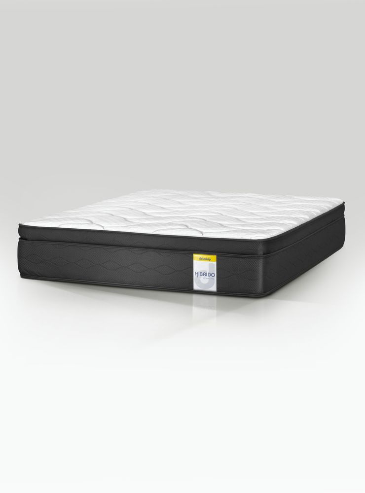 Drimkip Colchón Híbrido Premium Súper King (200x200)